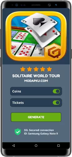 Solitaire World Tour MOD APK Screenshot