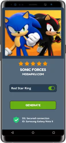 Sonic Forces MOD APK Screenshot