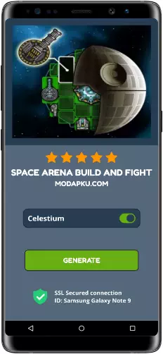 Space Arena Build and Fight MOD APK Screenshot
