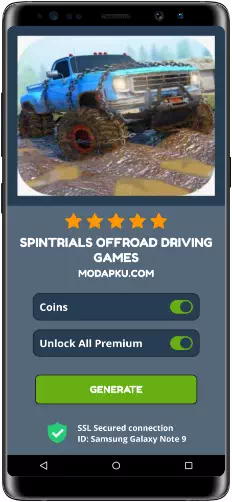Spintrials Offroad Driving Games MOD APK Screenshot