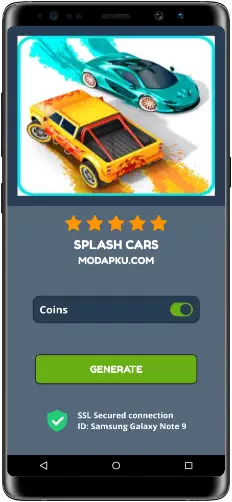 Splash Cars MOD APK Screenshot