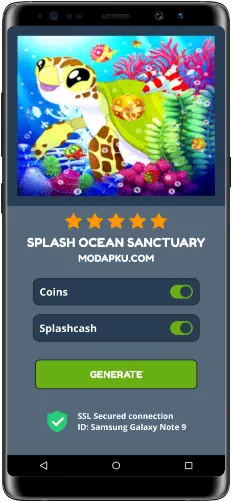 Splash Ocean Sanctuary MOD APK Screenshot