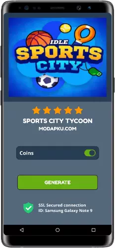 Sports City Tycoon MOD APK Screenshot