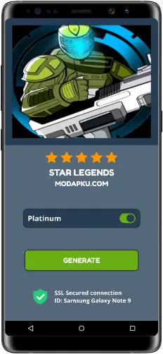 Star Legends MOD APK Screenshot