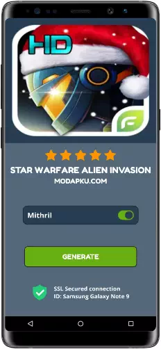 Star Warfare Alien Invasion MOD APK Screenshot