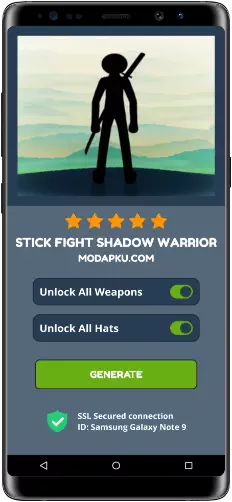 Stick Fight Shadow Warrior MOD APK Screenshot