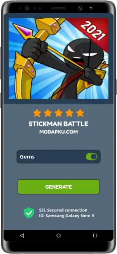 Stickman Battle MOD APK Screenshot