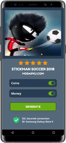 Stickman Soccer 2018 MOD APK Screenshot