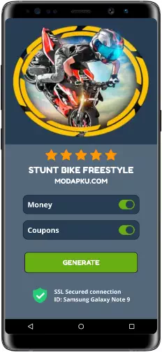 Stunt Bike Freestyle MOD APK Screenshot