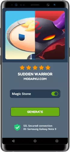 Sudden Warrior MOD APK Screenshot