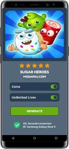 Sugar Heroes MOD APK Screenshot