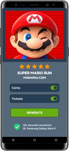 Super Mario Run MOD APK Screenshot