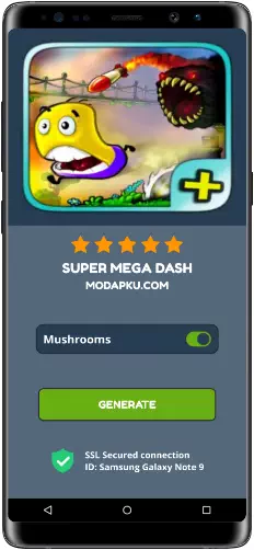 Super Mega Dash MOD APK Screenshot