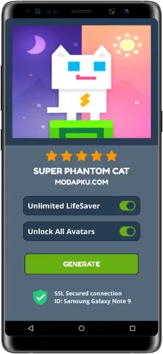 Super Phantom Cat MOD APK Screenshot