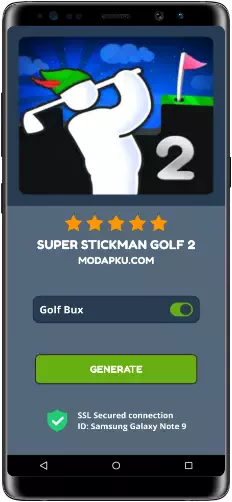 Super Stickman Golf 2 MOD APK Screenshot