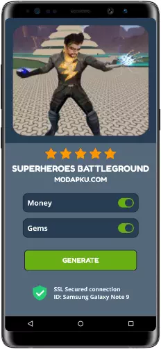 Superheroes Battleground MOD APK Screenshot