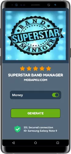 Superstar Band Manager MOD APK Screenshot