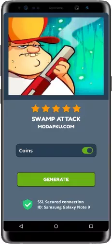 Swamp Attack MOD APK Screenshot