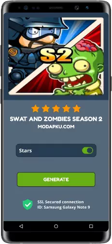 SWAT and Zombies Season 2 MOD APK Screenshot