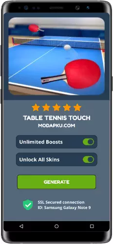 Table Tennis Touch MOD APK Screenshot