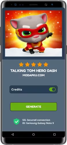 Talking Tom Hero Dash MOD APK Screenshot