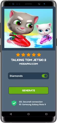 Talking Tom Jetski 2 MOD APK Screenshot