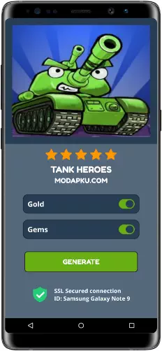 Tank Heroes MOD APK Screenshot