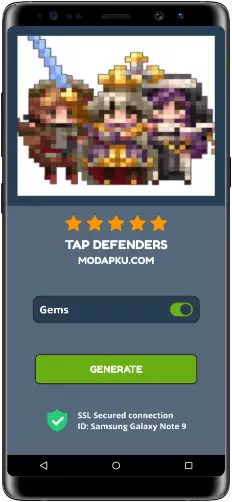 Tap Defenders MOD APK Screenshot