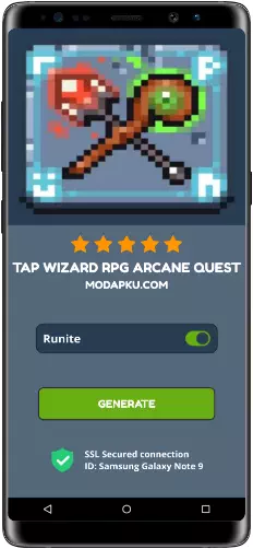 Tap Wizard RPG Arcane Quest MOD APK Screenshot