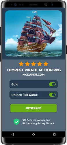 Tempest Pirate Action RPG MOD APK Screenshot