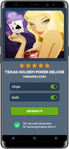 Texas HoldEm Poker Deluxe MOD APK Screenshot
