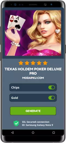 Texas HoldEm Poker Deluxe Pro MOD APK Screenshot