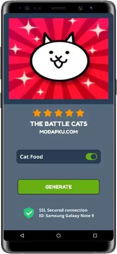 The Battle Cats MOD APK Screenshot