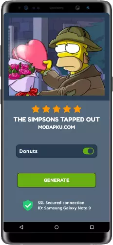 The Simpsons Tapped Out MOD APK Screenshot