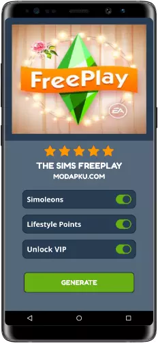 The Sims FreePlay MOD APK Screenshot