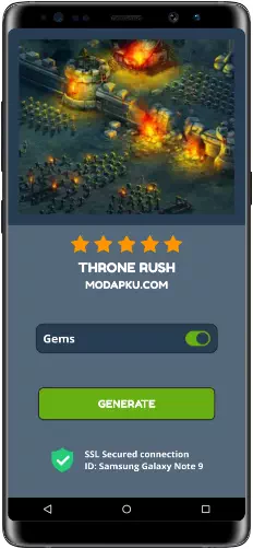 Throne Rush MOD APK Screenshot