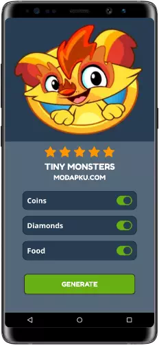 Tiny Monsters MOD APK Screenshot