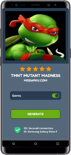 TMNT Mutant Madness MOD APK Screenshot
