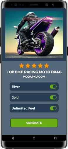 Top Bike Racing Moto Drag MOD APK Screenshot
