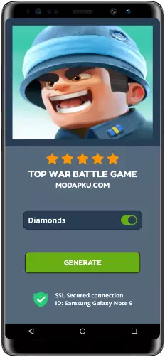 Top War Battle Game MOD APK Screenshot