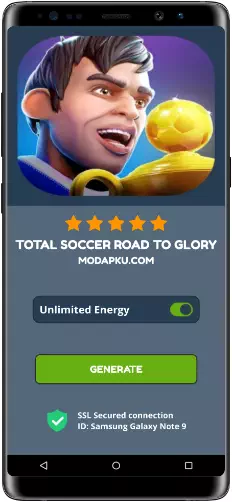 Total Soccer Road to Glory MOD APK Screenshot