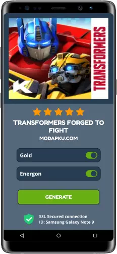 Transformers Forged to Fight MOD APK Screenshot