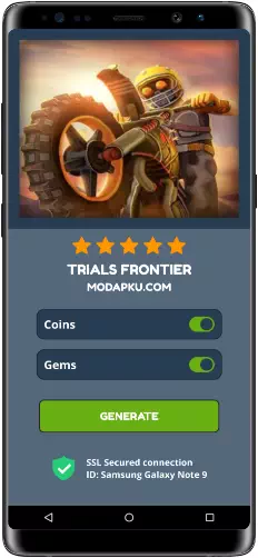 Trials Frontier MOD APK Screenshot