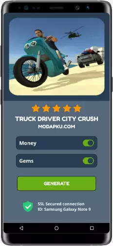 Truck Driver City Crush MOD APK Screenshot