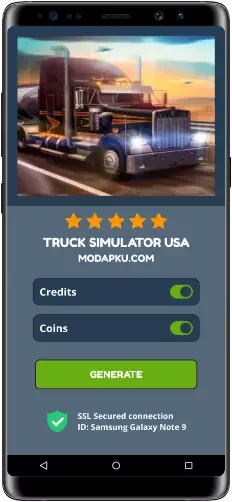 Truck Simulator USA MOD APK Screenshot
