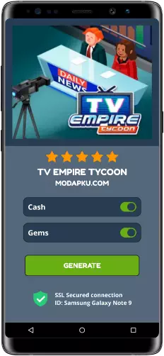 TV Empire Tycoon MOD APK Screenshot