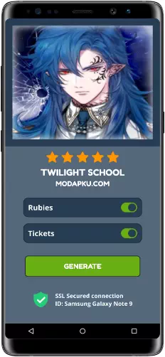Twilight School MOD APK Screenshot