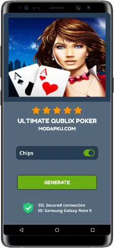 Ultimate Qublix Poker MOD APK Screenshot