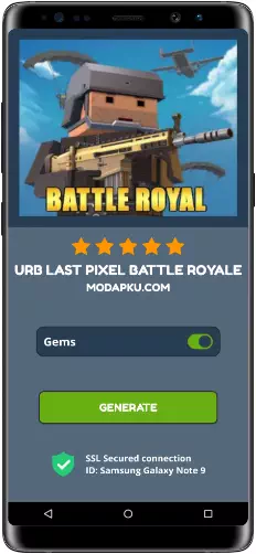 URB Last Pixel Battle Royale MOD APK Screenshot