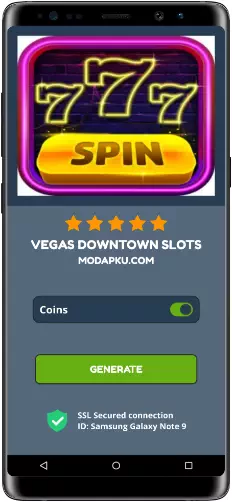Vegas Downtown Slots MOD APK Screenshot